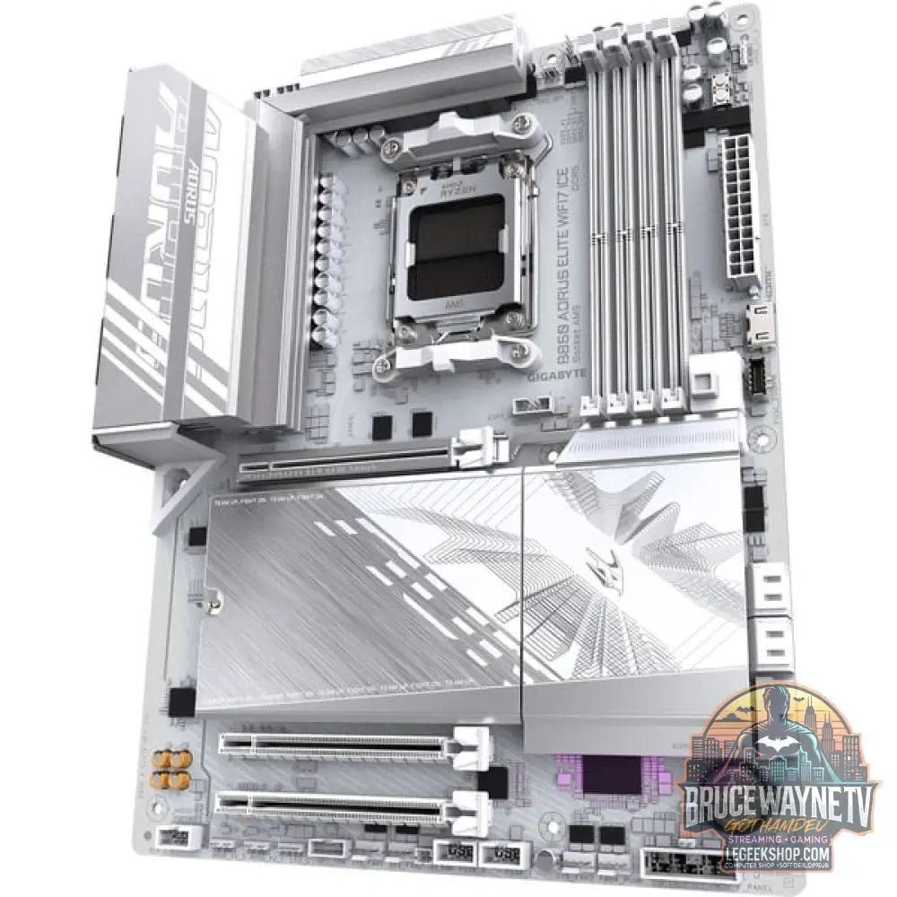 GIGABYTE B850 AORUS ELITE WiFi7 ICE, carte mère - GIGABYTE - vue 4
