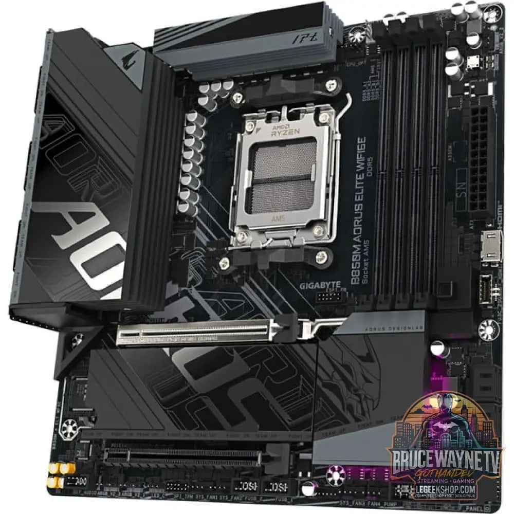 GIGABYTE B850M AORUS ELITE WIFI6E, carte mère - GIGABYTE - vue 4