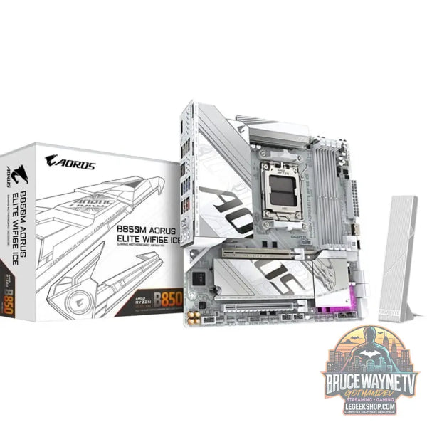 GIGABYTE B850M AORUS ELITE WIFI6E ICE, carte mère - GIGABYTE
