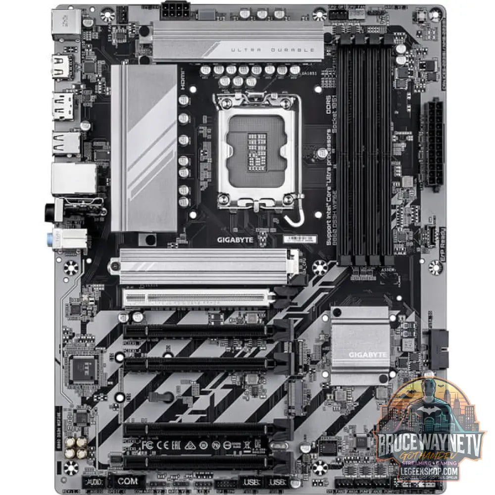 GIGABYTE B860 DS3H WIFI6E, carte mère - GIGABYTE - vue 3
