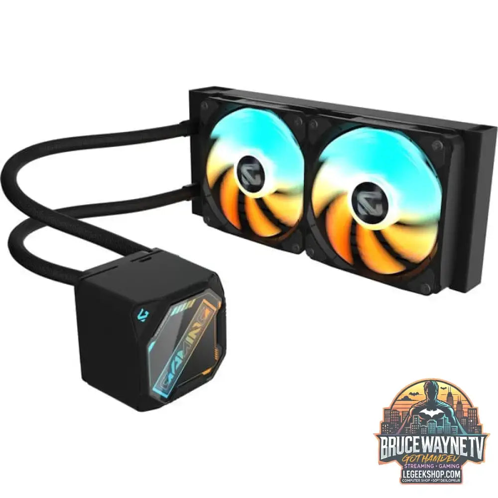 GIGABYTE GAMING 240, Wasserkühlung schwarz - GIGABYTE - vue 2