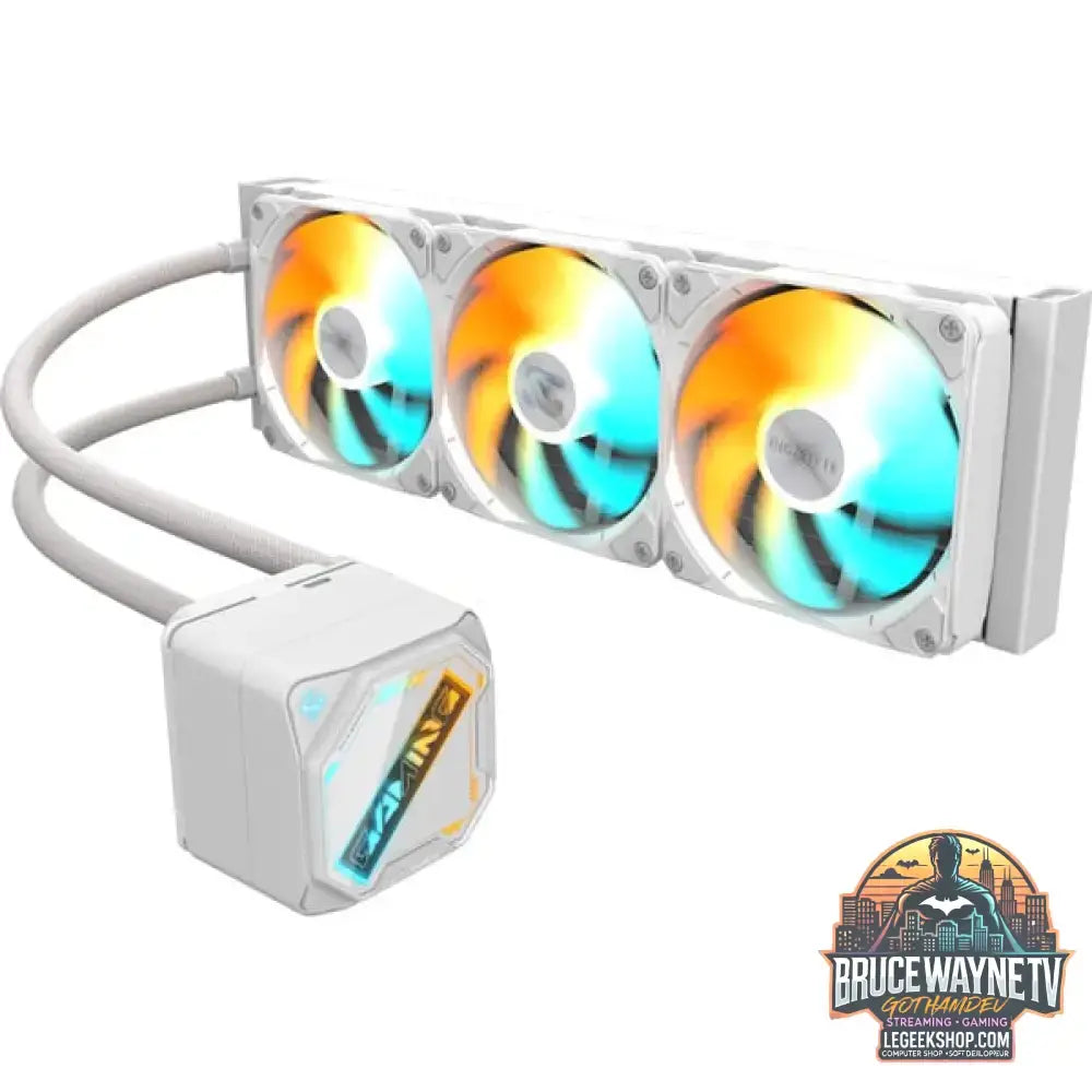 GIGABYTE GAMING 360 ICE, Wasserkühlung weiß - GIGABYTE - vue 2
