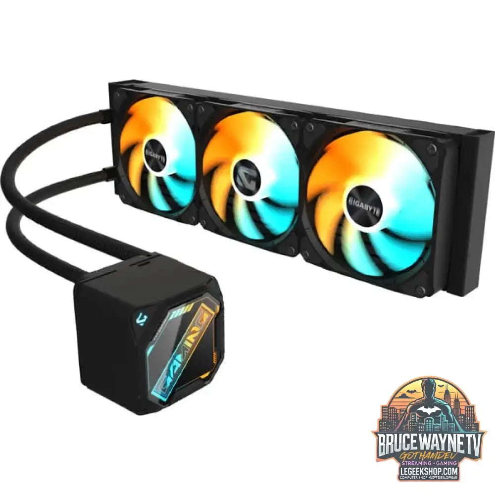 GIGABYTE GAMING 360, Wasserkühlung schwarz - GIGABYTE - vue 2