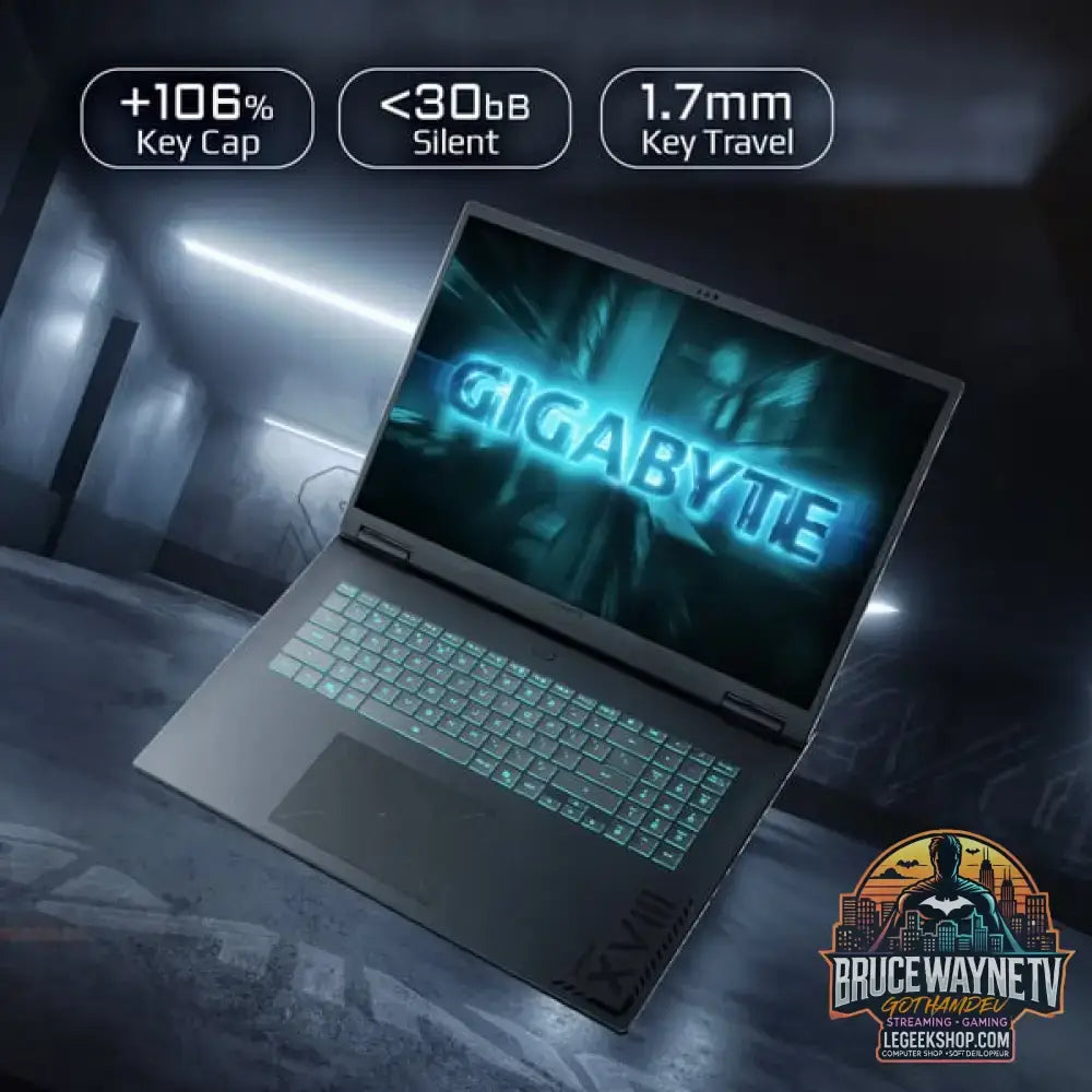 GIGABYTE GAMING A18 3WHK3DEC64SH, Gaming-Notebook - vue 14