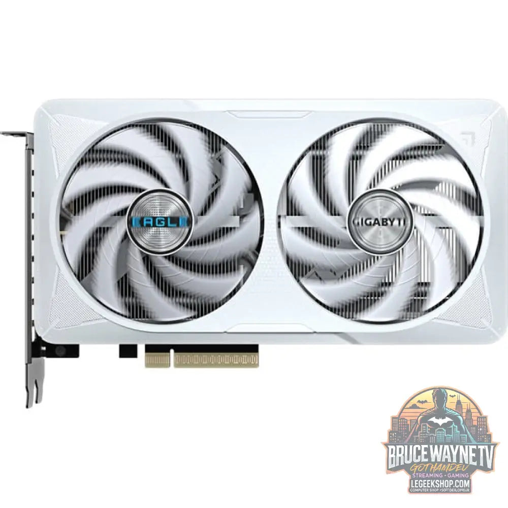 GIGABYTE GeForce RTX 5060 EAGLE OC ICE 8G, carte graphique DLSS 4, 3x DisplayPort, 1x HDMI 2.1 - GIGABYTE - vue 5