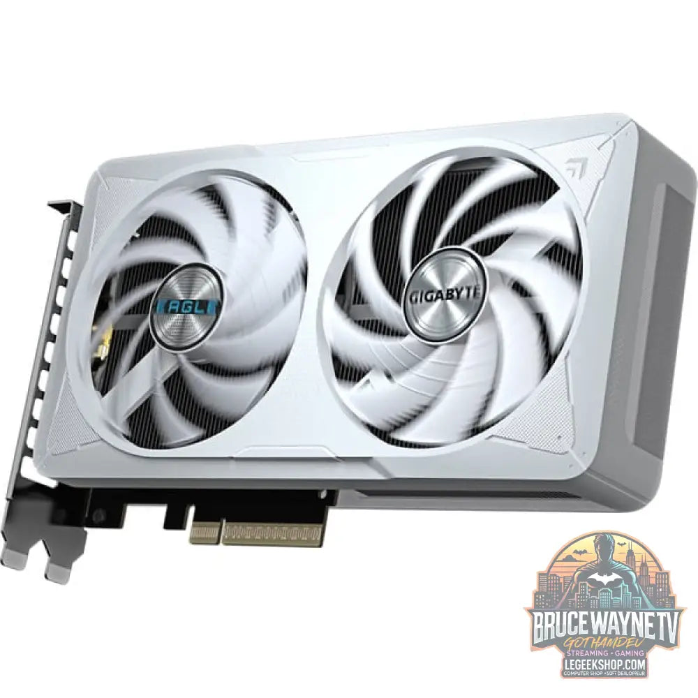 GIGABYTE GeForce RTX 5060 EAGLE OC ICE 8G, carte graphique DLSS 4, 3x DisplayPort, 1x HDMI 2.1 - GIGABYTE - vue 6