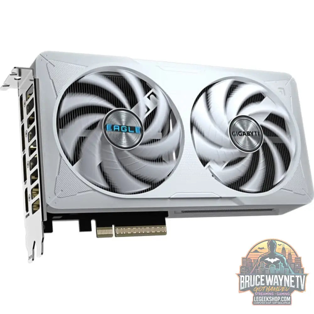 GIGABYTE GeForce RTX 5060 EAGLE OC ICE 8G, carte graphique DLSS 4, 3x DisplayPort, 1x HDMI 2.1 - GIGABYTE - vue 2