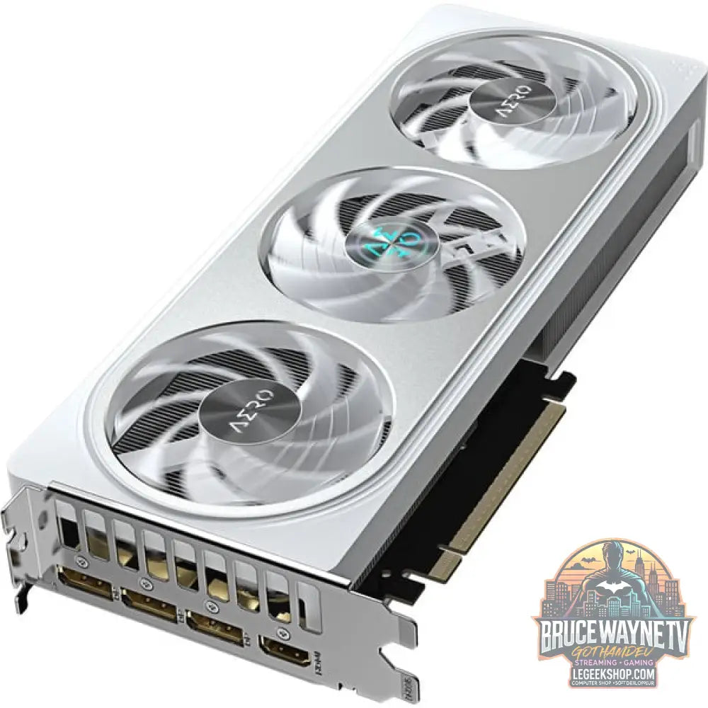 GIGABYTE GeForce RTX 5060 Ti AERO OC 8G, carte graphique DLSS 4, 3x DisplayPort, 1x HDMI 2.1 - GIGABYTE - vue 6