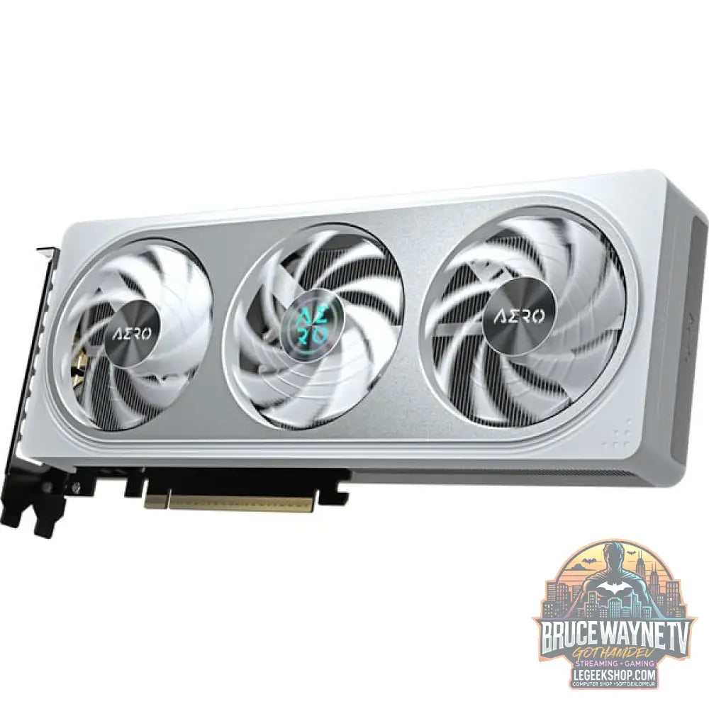 GIGABYTE GeForce RTX 5060 Ti AERO OC 8G, carte graphique DLSS 4, 3x DisplayPort, 1x HDMI 2.1 - GIGABYTE - vue 14