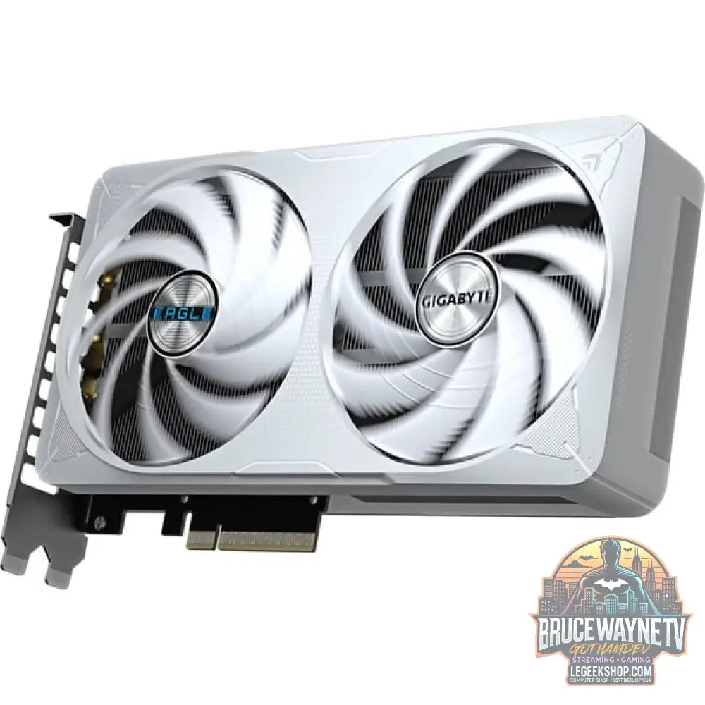 GIGABYTE GeForce RTX 5060 Ti EAGLE OC ICE 8G, carte graphique DLSS 4, 3x DisplayPort, 1x HDMI 2.1 - GIGABYTE - vue 3