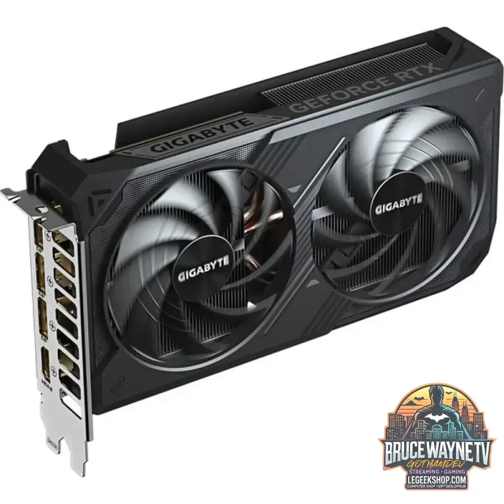 GIGABYTE GeForce RTX 5060 Ti WINDFORCE 8G, carte graphique DLSS 4, 3x DisplayPort, 1x HDMI 2.1 - GIGABYTE - vue 5