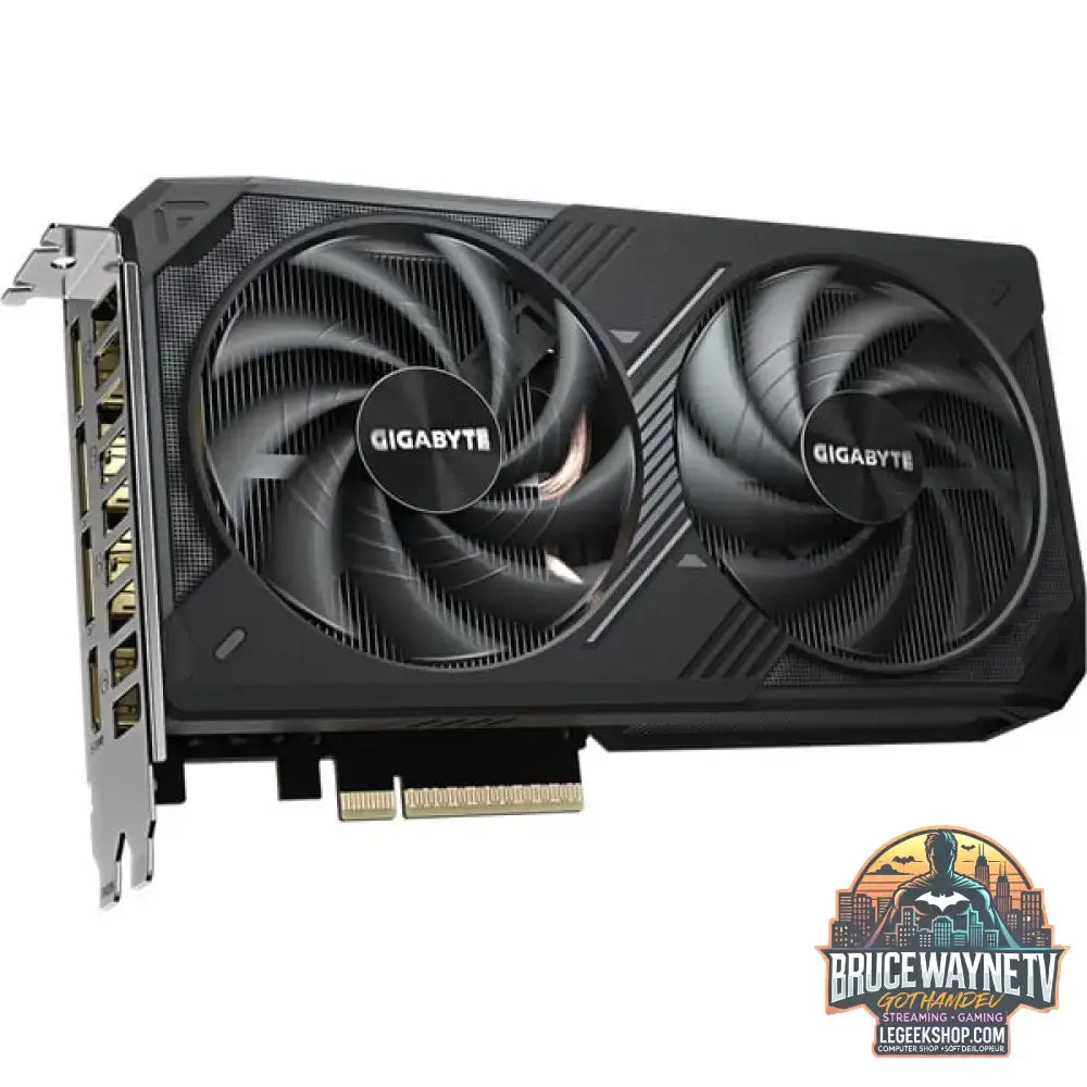 GIGABYTE GeForce RTX 5060 Ti WINDFORCE OC 8G, carte graphique DLSS 4, 3x DisplayPort, 1x HDMI 2.1 - GIGABYTE - vue 4