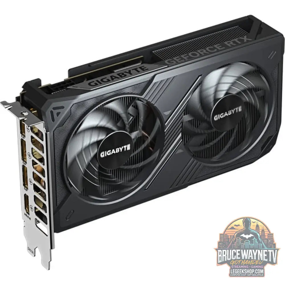 GIGABYTE GeForce RTX 5060 WINDFORCE OC 8G, carte graphique DLSS 4, 3x DisplayPort, 1x HDMI 2.1 - GIGABYTE - vue 5