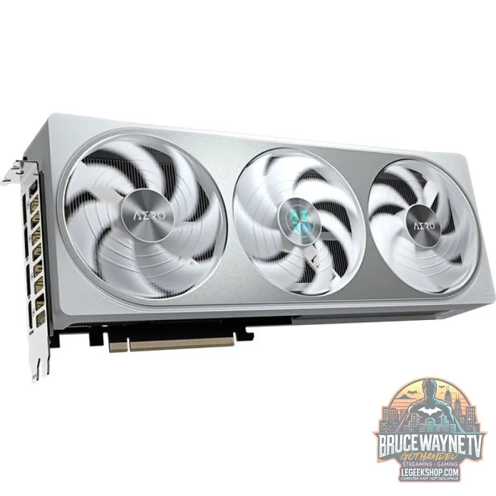 GIGABYTE GeForce RTX 5070 AERO OC, carte graphique DLSS 4, 3x DisplayPort, 1x HDMI 2.1 - GIGABYTE - vue 5