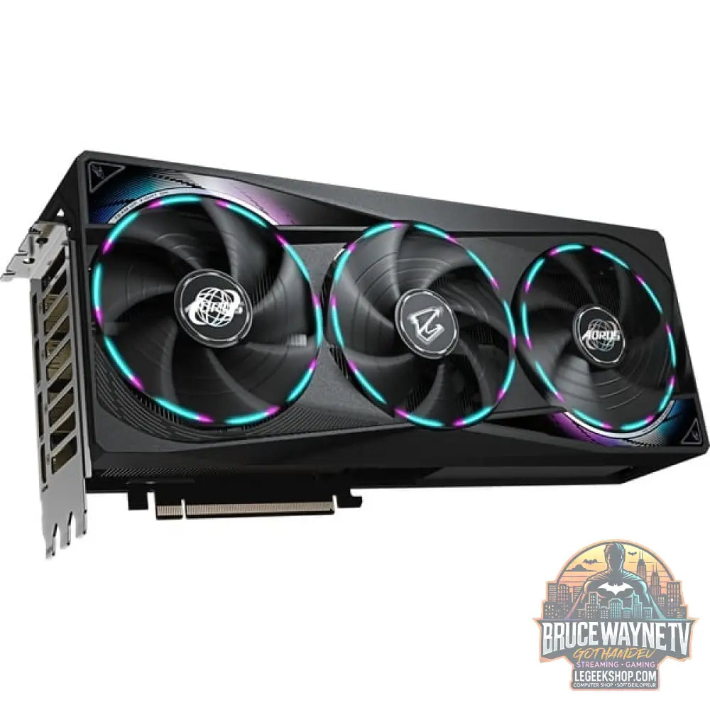 GIGABYTE GeForce RTX 5070 AORUS Master, carte graphique DLSS 4, 3x DisplayPort, 1x HDMI 2.1 - GIGABYTE - vue 4