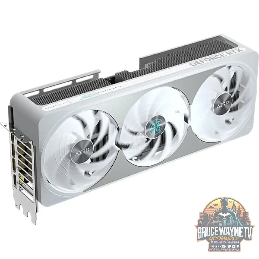 GIGABYTE GeForce RTX 5070 Ti AERO OC 16G, carte graphique DLSS 4, 3x DisplayPort, 1x HDMI 2.1 - GIGABYTE - vue 3