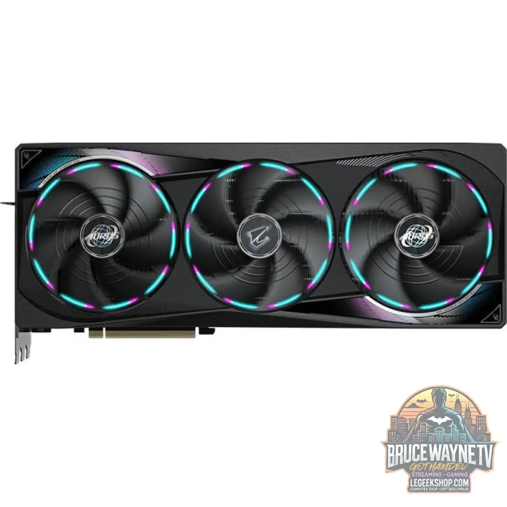 GIGABYTE GeForce RTX 5070 Ti AORUS MASTER 16G, carte graphique DLSS 4, 3x DisplayPort, 1x HDMI 2.1 - GIGABYTE - vue 2