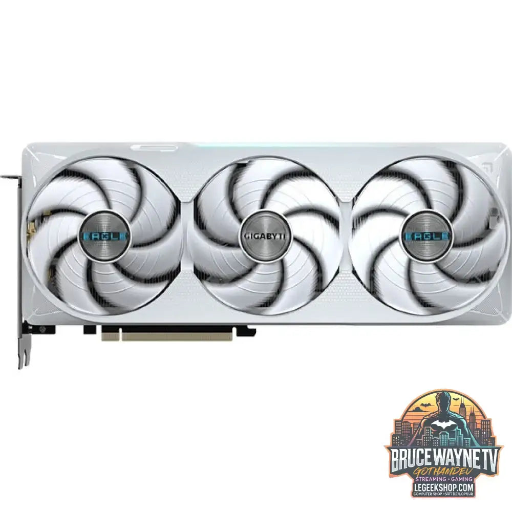 GIGABYTE GeForce RTX 5070 Ti EAGLE OC ICE 16G, carte graphique DLSS 4, 3x DisplayPort, 1x HDMI 2.1 - GIGABYTE - vue 2