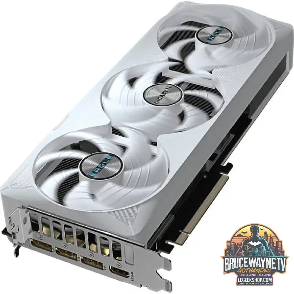 GIGABYTE GeForce RTX 5070 Ti EAGLE OC ICE 16G, carte graphique DLSS 4, 3x DisplayPort, 1x HDMI 2.1 - GIGABYTE - vue 6