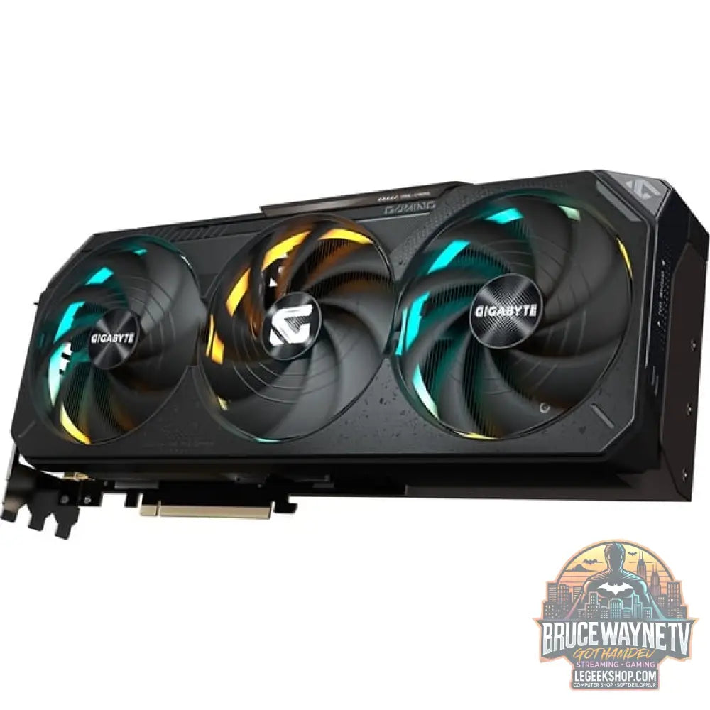 GIGABYTE GeForce RTX 5080 GAMING OC 16G, carte graphique DLSS 4, 3x DisplayPort, 1x HDMI 2.1 - GIGABYTE - vue 3