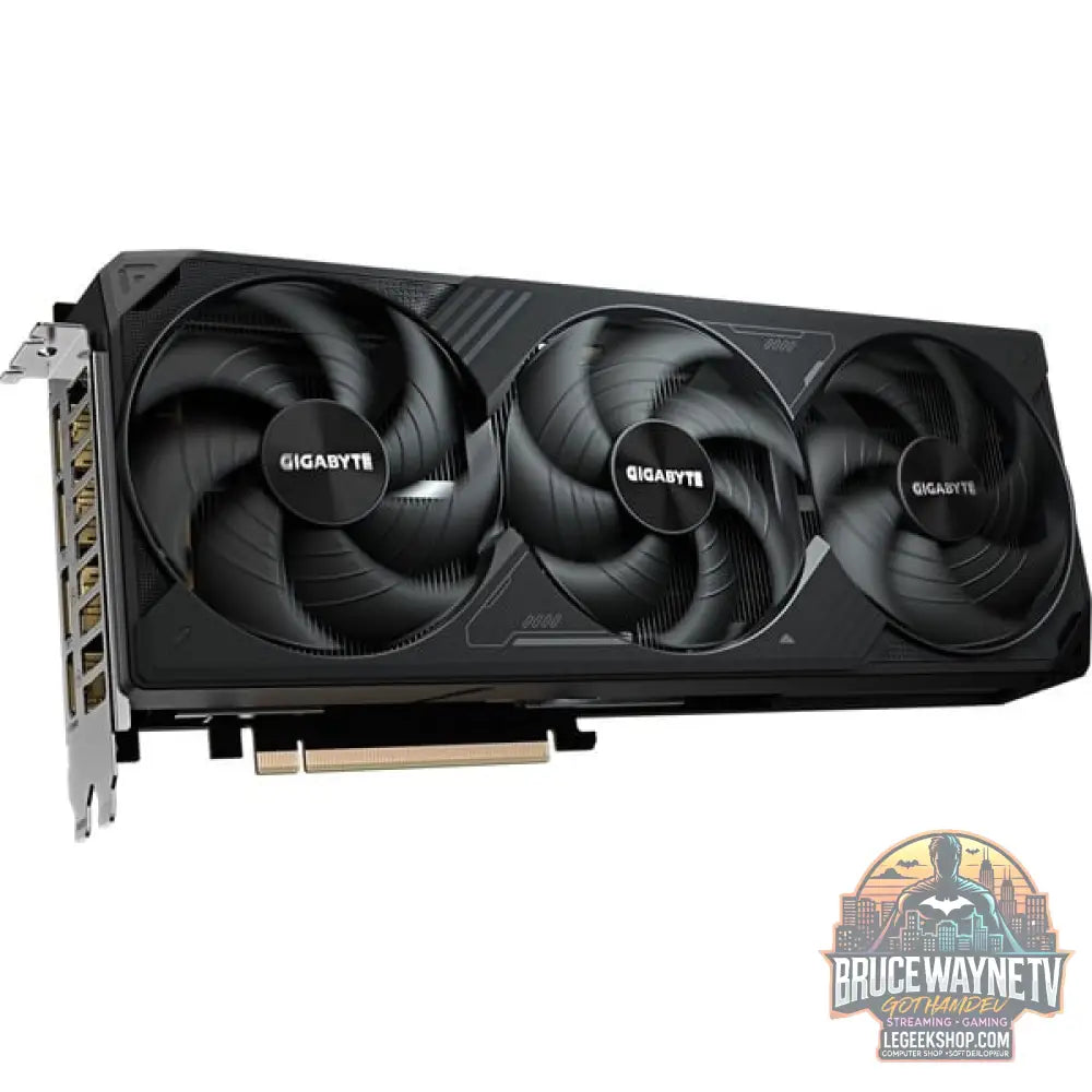GIGABYTE GeForce RTX 5080 WINDFORCE OC SFF 16G, carte graphique DLSS 4, 3x DisplayPort, 1x HDMI 2.1 - GIGABYTE - vue 4