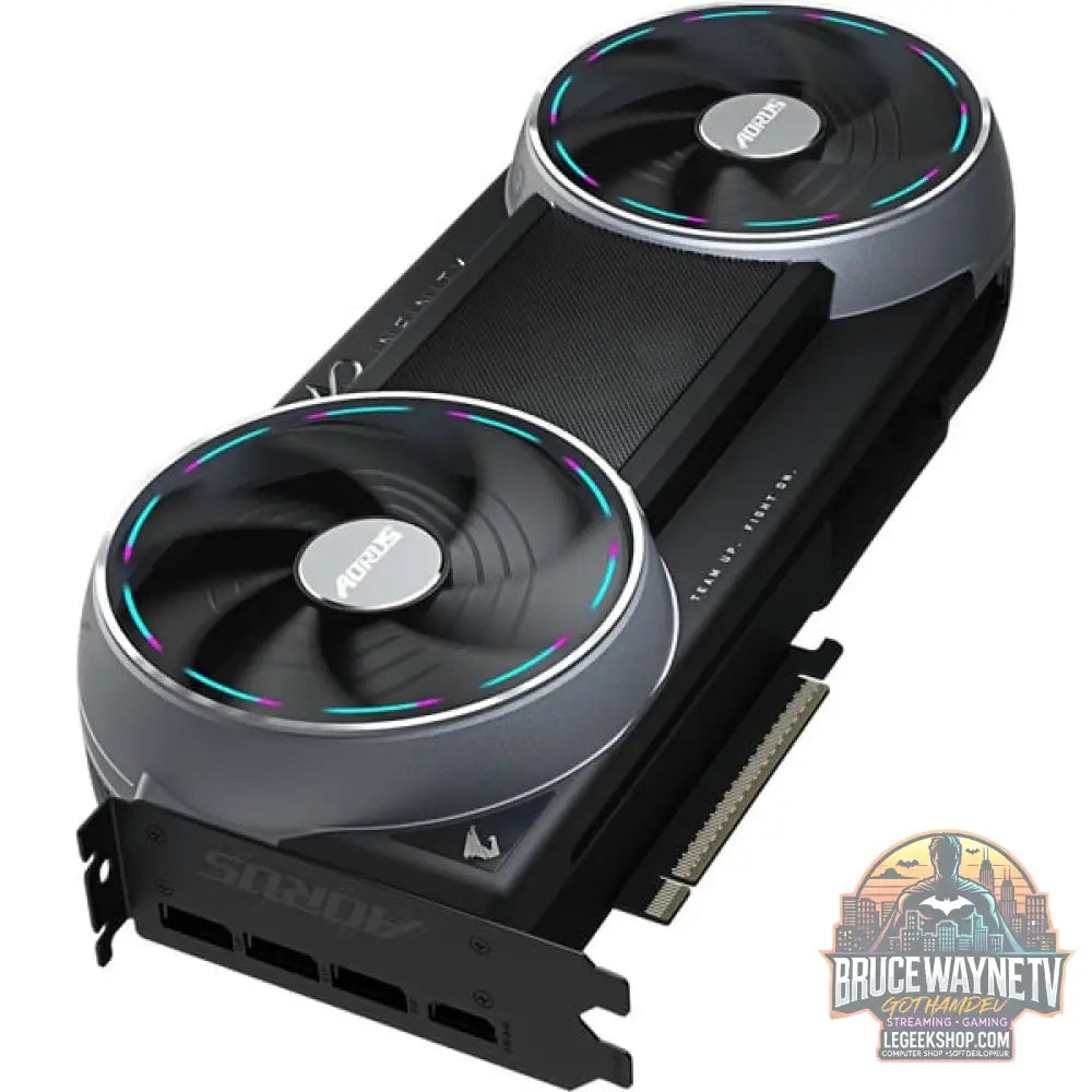 GIGABYTE GeForce RTX 5090 AORUS INFINITY 32G, carte graphique DLSS 4, 3x DisplayPort, 1x HDMI 2.1 - GIGABYTE - vue 5