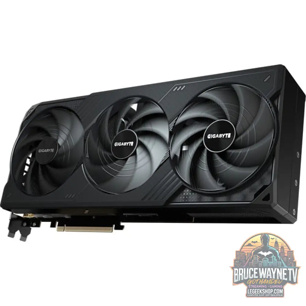 GIGABYTE GeForce RTX 5090 WINDFORCE OC 32G, carte graphique DLSS 4, 3x DisplayPort, 1x HDMI 2.1 - GIGABYTE - vue 3
