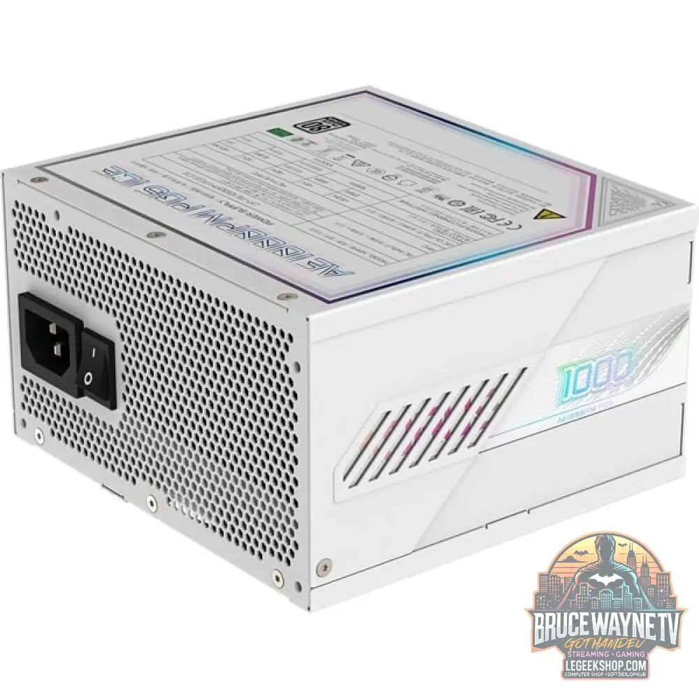 GIGABYTE GP-AE1000PM PG5 ICE, alimentation PC - GIGABYTE - vue 3