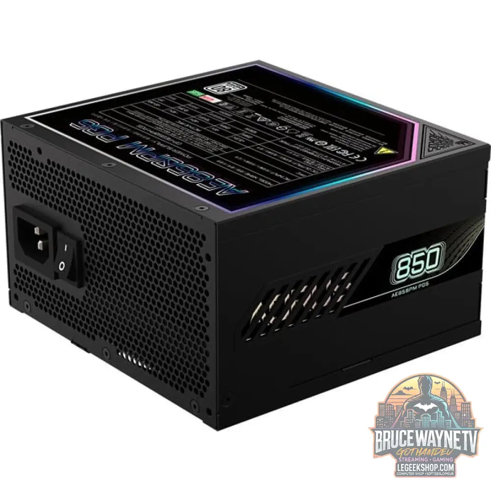 GIGABYTE GP-AE850PM PG5, alimentation PC - GIGABYTE - vue 2