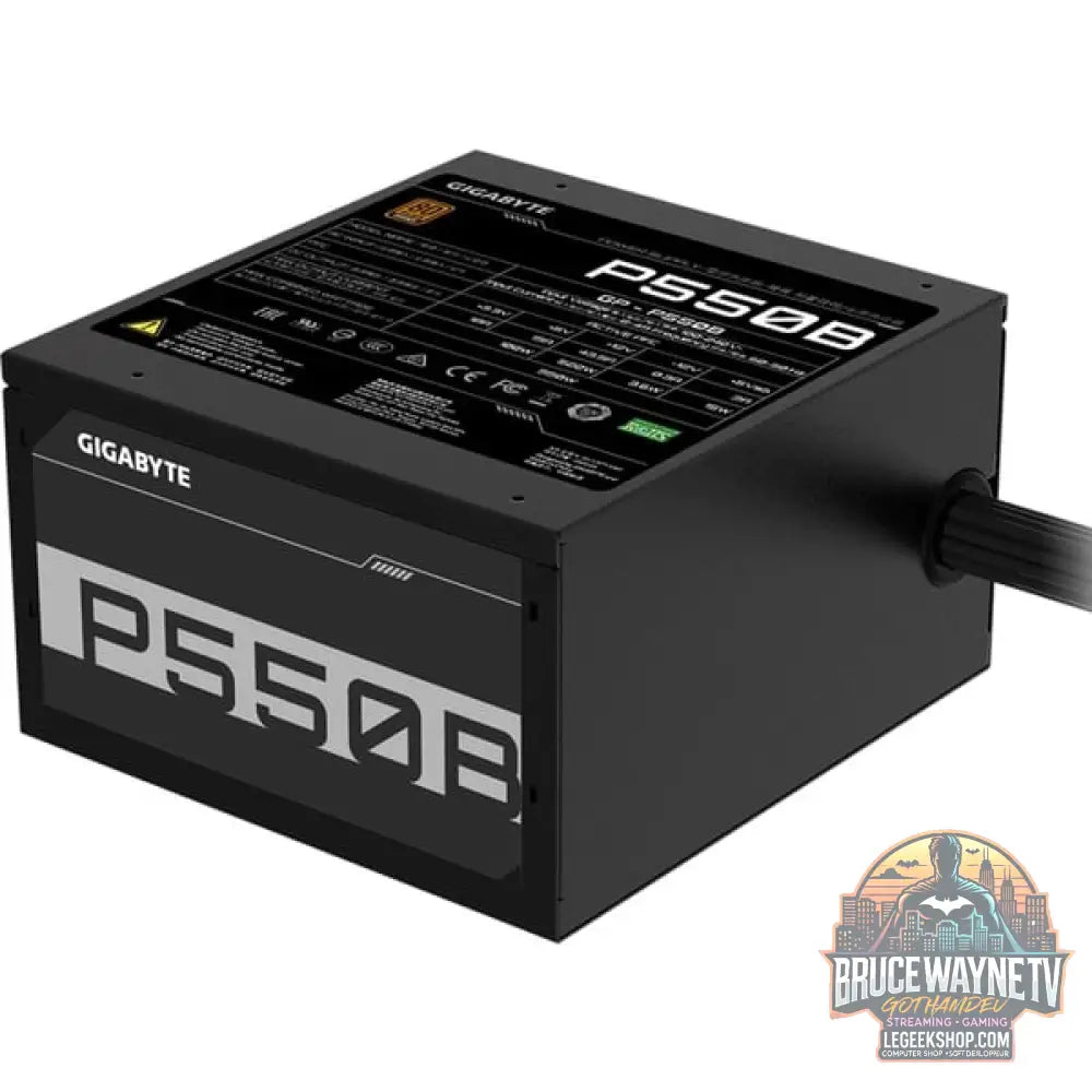 GIGABYTE GP-P550B, alimentation PC - GIGABYTE - vue 2