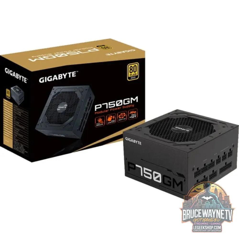 GIGABYTE GP-P750GM, alimentation PC - GIGABYTE - vue 7