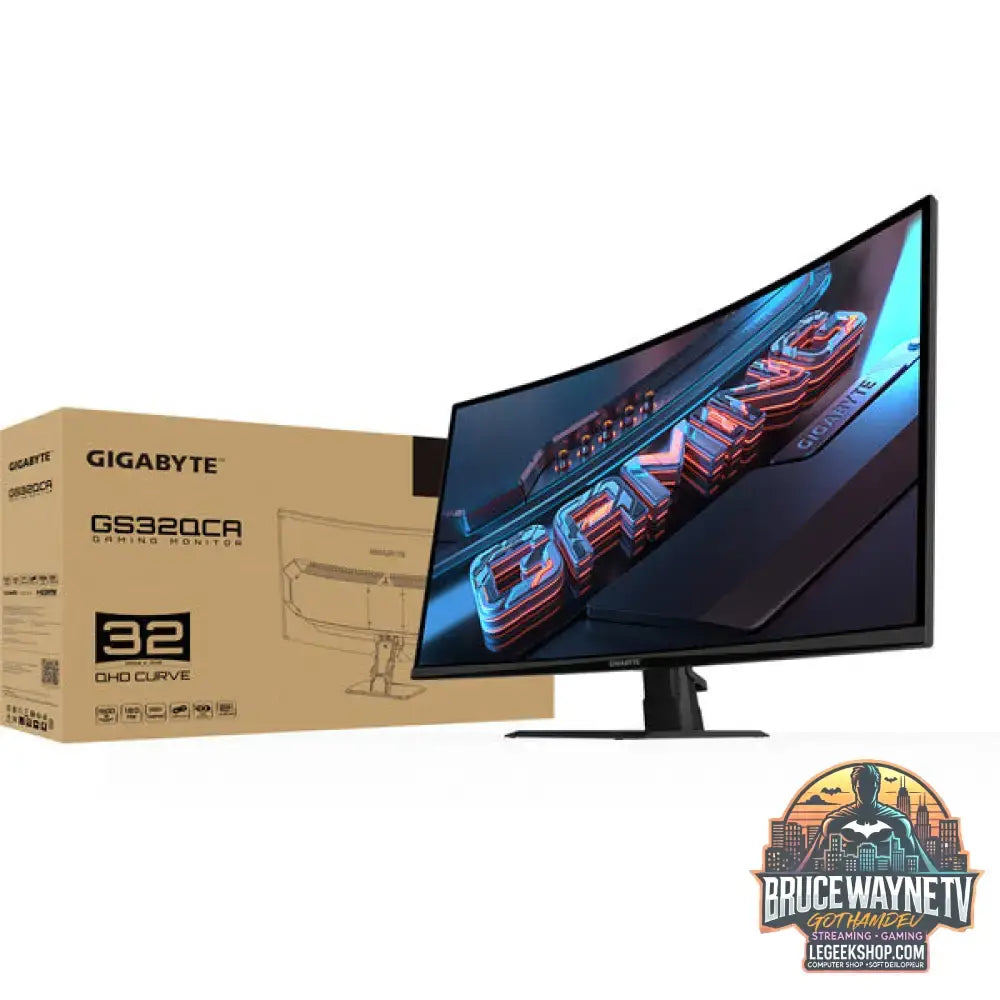GIGABYTE GS32QCA 31,5" QHD/WQHD VA 180 Hz - GIGABYTE - vue 8