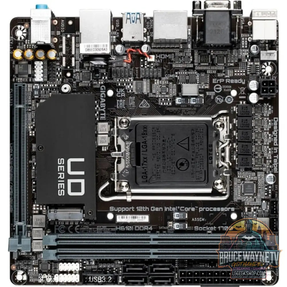 GIGABYTE H610I DDR4, carte mère - GIGABYTE - vue 2
