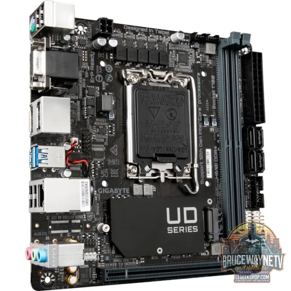 GIGABYTE H610I DDR4, carte mère - GIGABYTE - vue 3