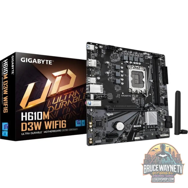 GIGABYTE H610M D3W WIFI6, carte mère - GIGABYTE