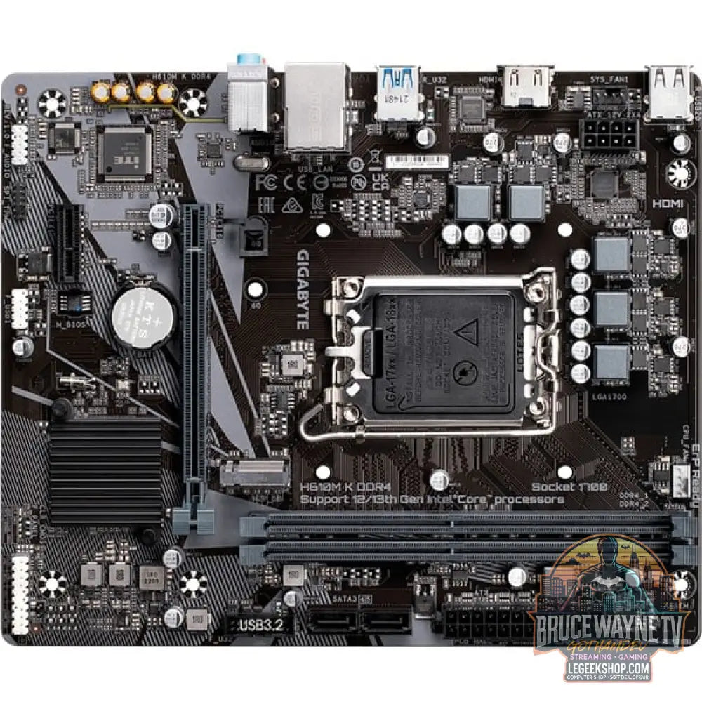 GIGABYTE H610M K DDR4, carte mère - GIGABYTE - vue 5