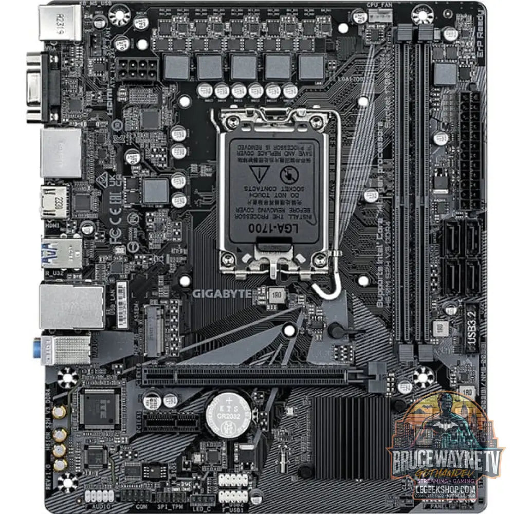 GIGABYTE H610M S2H V3 DDR4, carte mère - GIGABYTE - vue 3