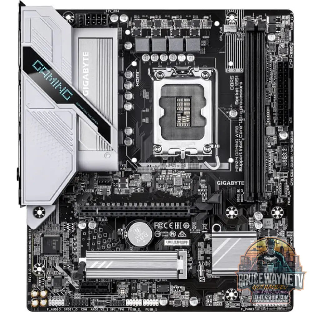GIGABYTE H810M GAMING WIFI6, carte mère - GIGABYTE - vue 2