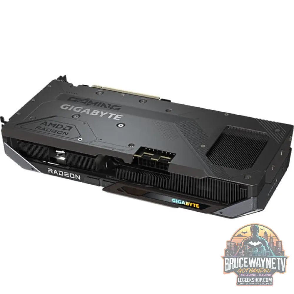 GIGABYTE Radeon RX 9070 Gaming OC, carte graphique noir, RDNA4, GDDR6, 3x DisplayPort, 1x HDMI - GIGABYTE - vue 8