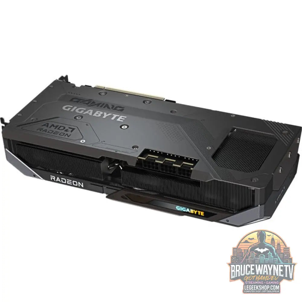 GIGABYTE Radeon RX 9070 XT Gaming OC, carte graphique noir, RDNA4, GDDR6, 2x DisplayPort, 2x HDMI 2.1 - GIGABYTE - vue 7