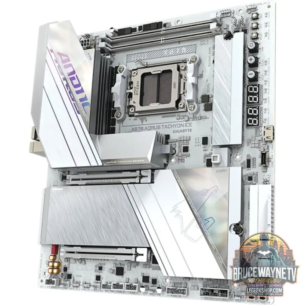GIGABYTE X870 A TACHYON ICE, carte mère - GIGABYTE - vue 4
