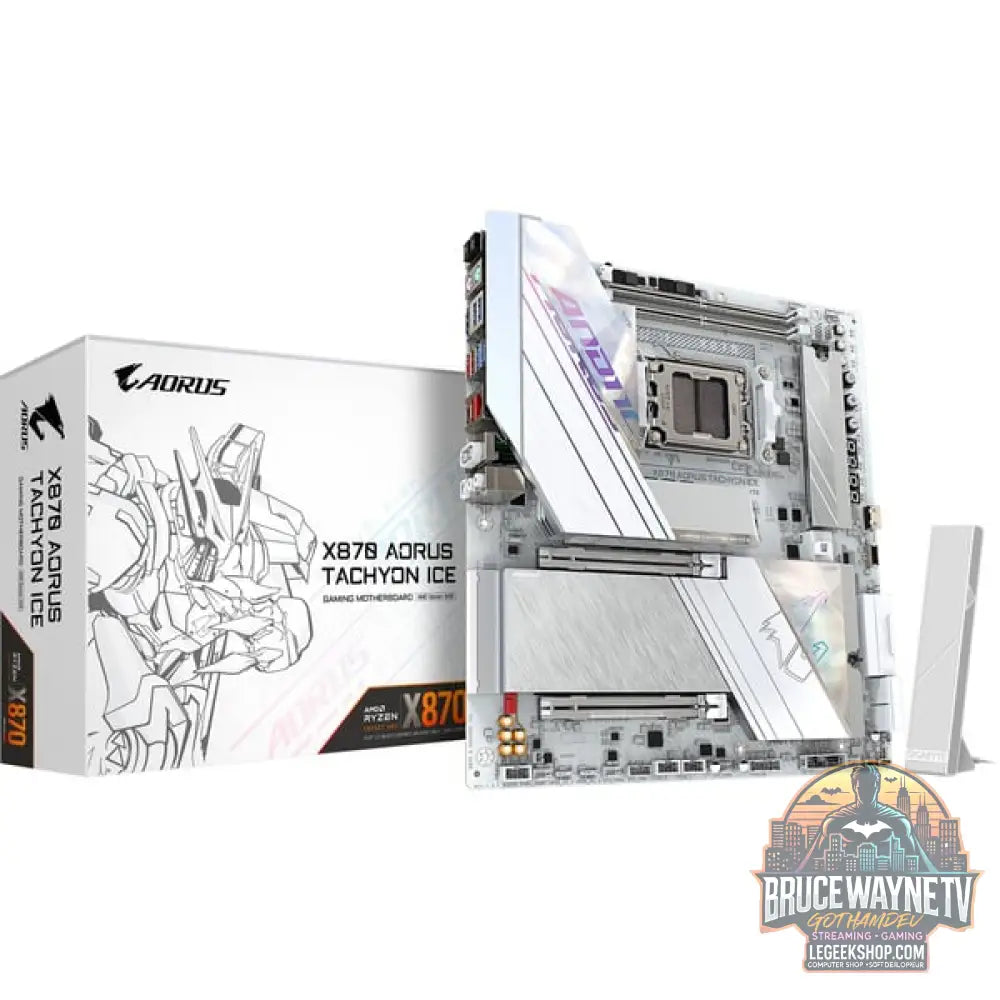 GIGABYTE X870 A TACHYON ICE + GP-AE1000PM PG5 ICE, kit upgrade PC - GIGABYTE - vue 2