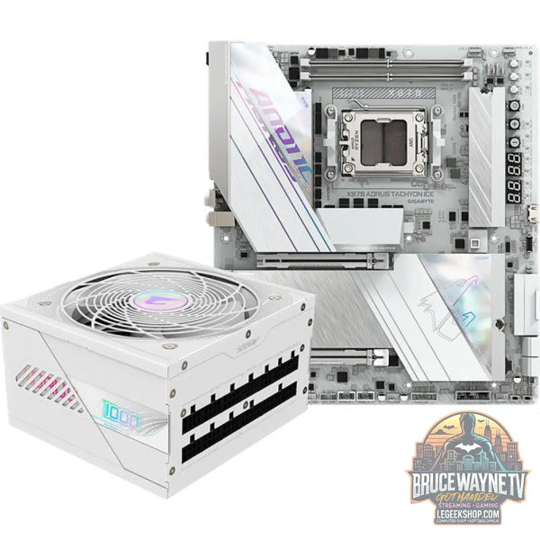 GIGABYTE X870 A TACHYON ICE + GP-AE1000PM PG5 ICE, kit upgrade PC - GIGABYTE