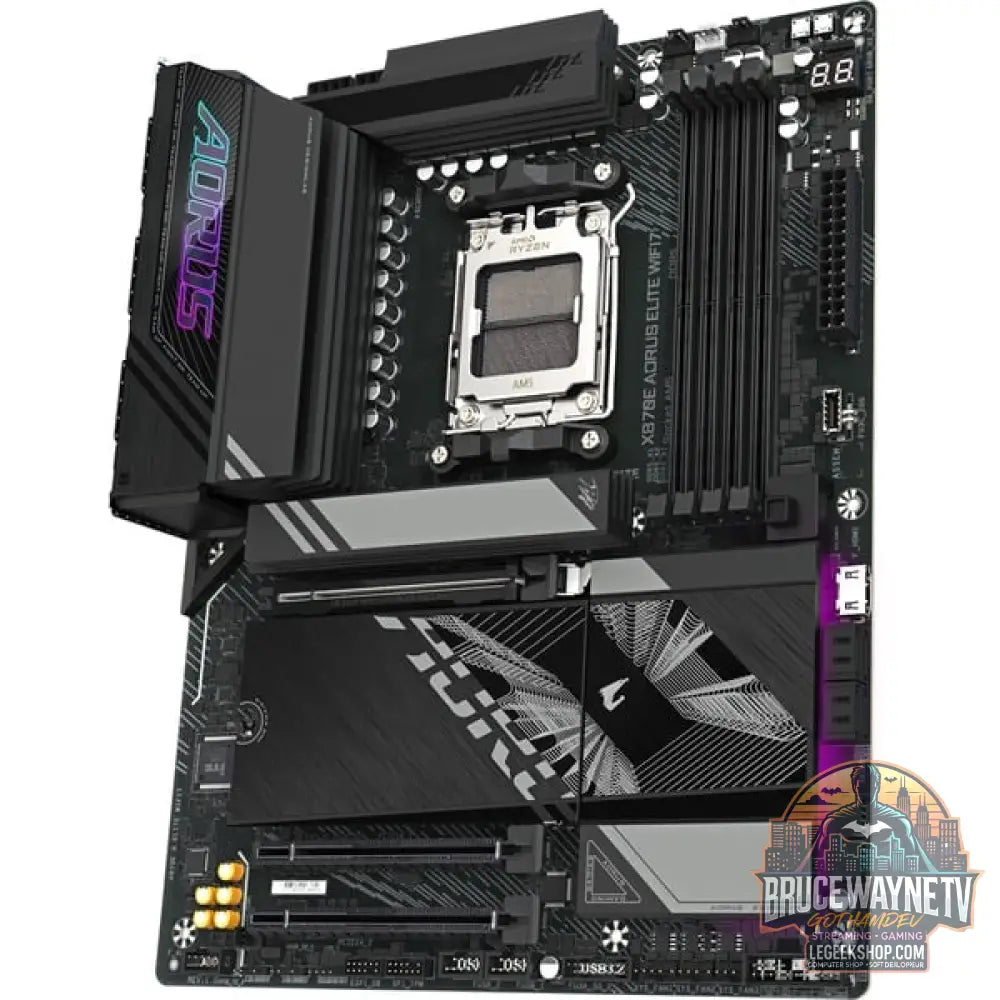 GIGABYTE X870E AORUS ELITE WIFI7, carte mère - GIGABYTE - vue 4