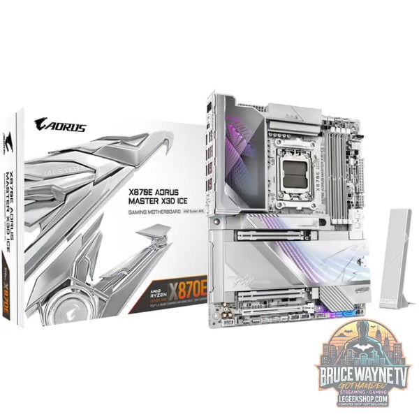 GIGABYTE X870E AORUS MASTER X3D ICE, carte mère - GIGABYTE