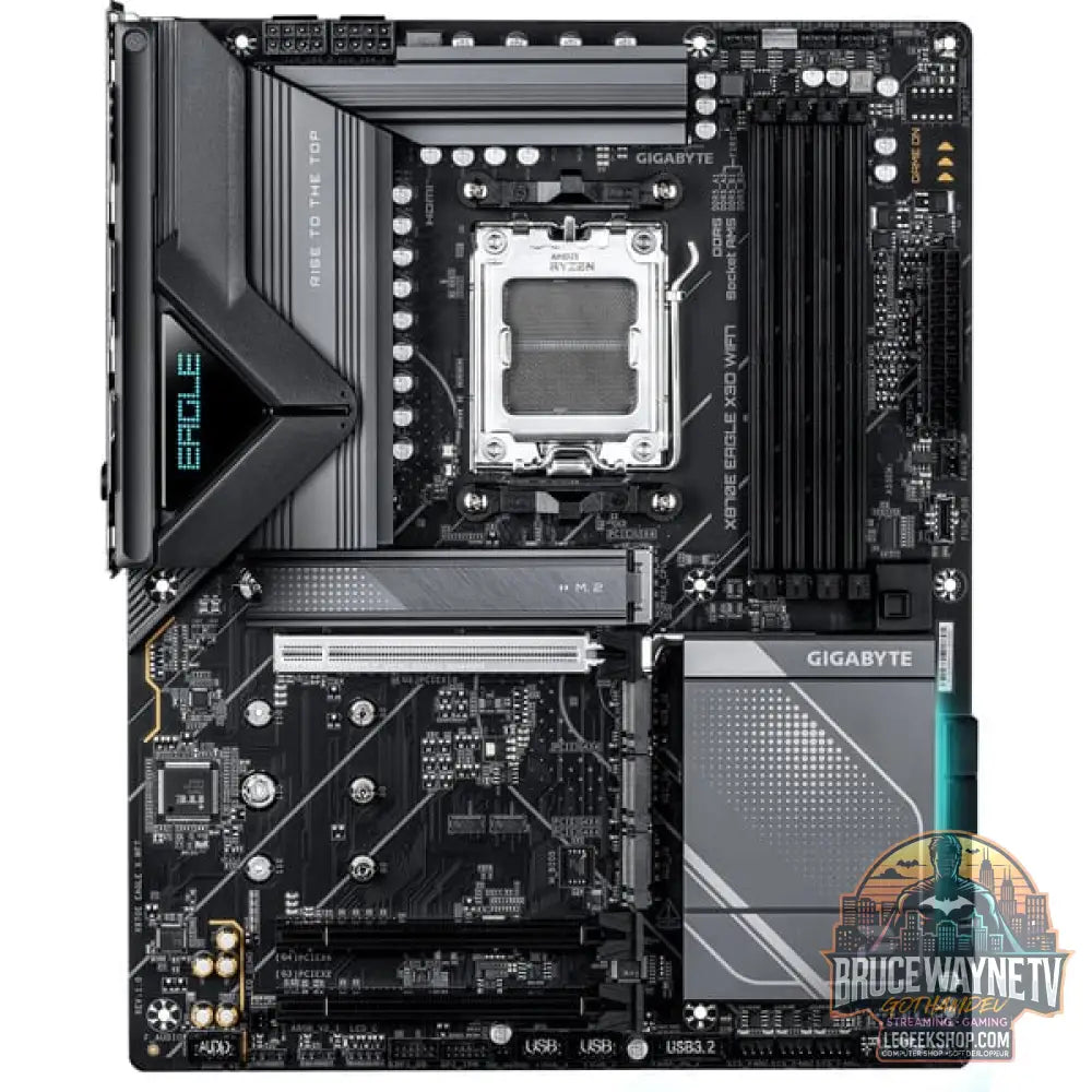 GIGABYTE X870E EAGLE X3D WIFI7, carte mère - GIGABYTE - vue 3