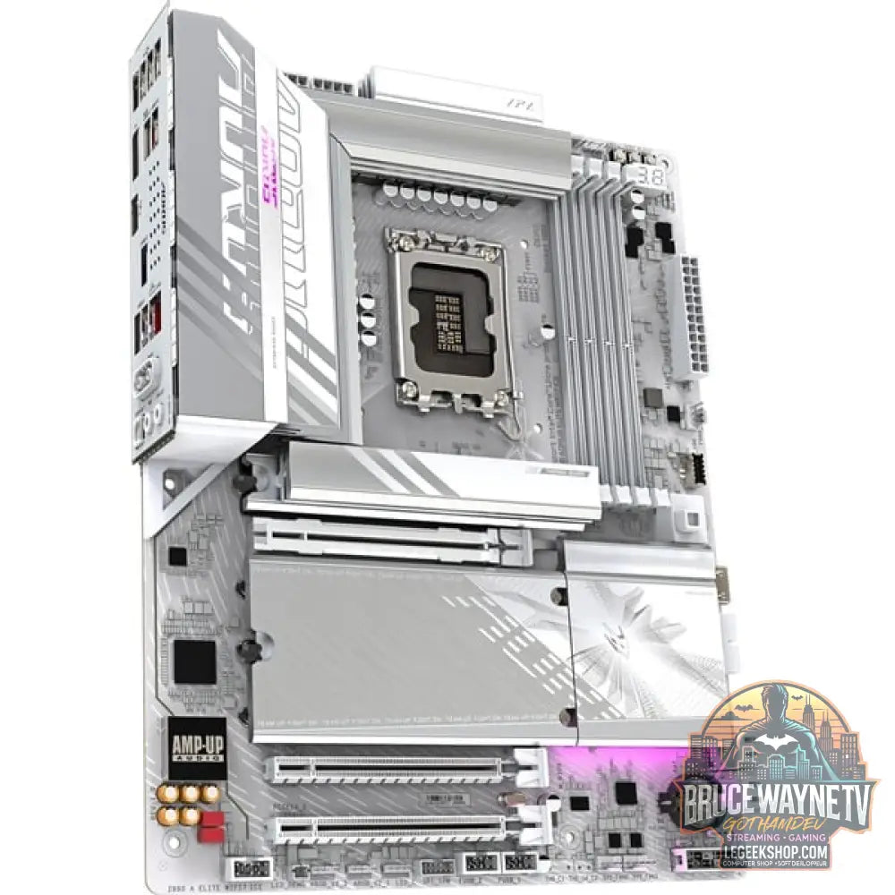 GIGABYTE Z890 AORUS ELITE WIFI7 ICE, carte mère - GIGABYTE - vue 3