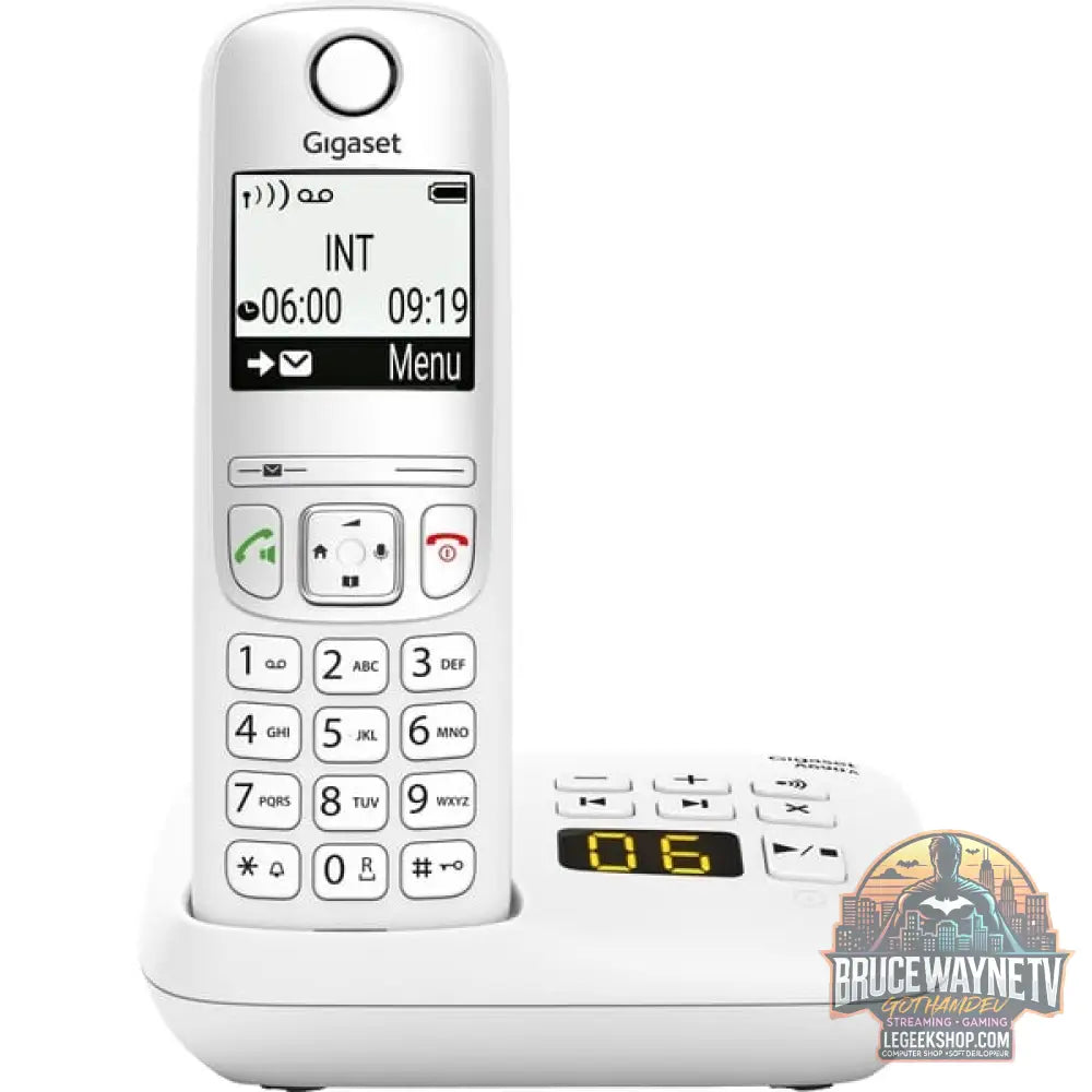 Gigaset A690 A, analoges Telefon blanc, DECT, Anrufbeantworter - Gigaset - vue 2