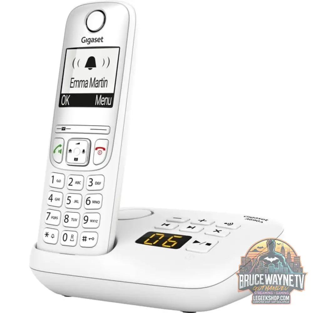 Gigaset A690 A, analoges Telefon blanc, DECT, Anrufbeantworter - Gigaset - vue 3