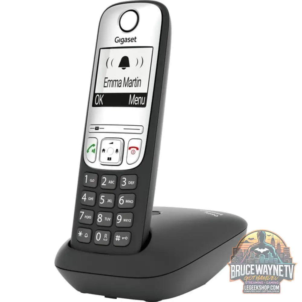 Gigaset A690, analoges Telefon noir, DECT - Gigaset - vue 3